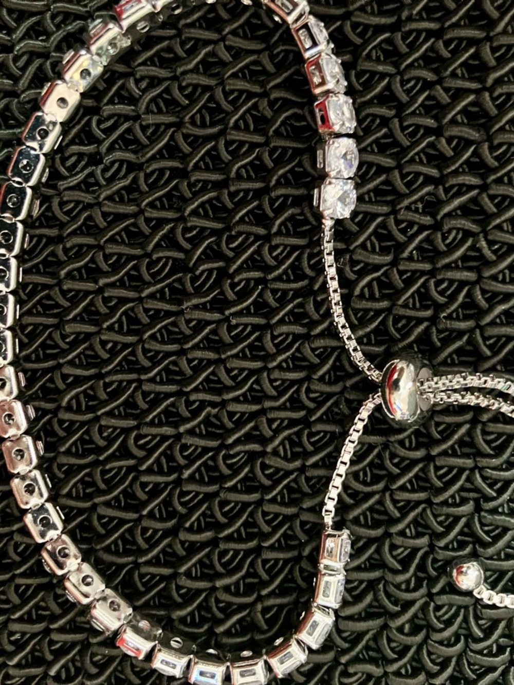 Swarovski Silver Clear Crystal Tennis Bracelet - Picture 3 of 4